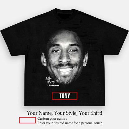 KOBE 1.72 BIG FACE GRAPHIC TEE | Personalize with Your Name