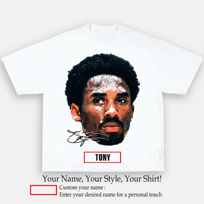 KOBE 2.82 BIG FACE GRAPHIC TEE | Personalize with Your Name