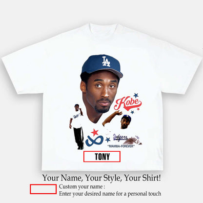KOBE 3.30 BIG FACE GRAPHIC TEE | Personalize with Your Name
