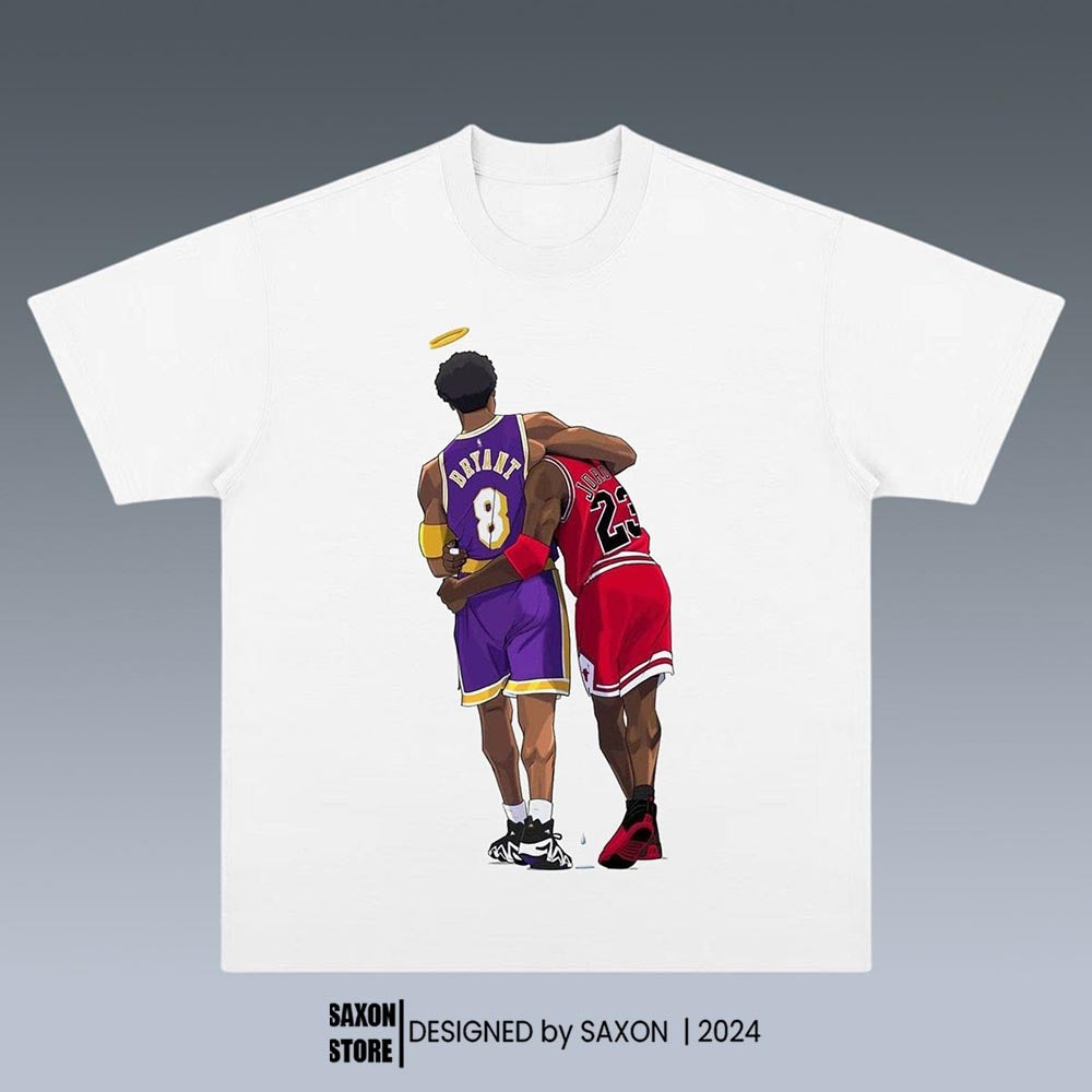 KOBE & JORDAN GRAPHIC TEE