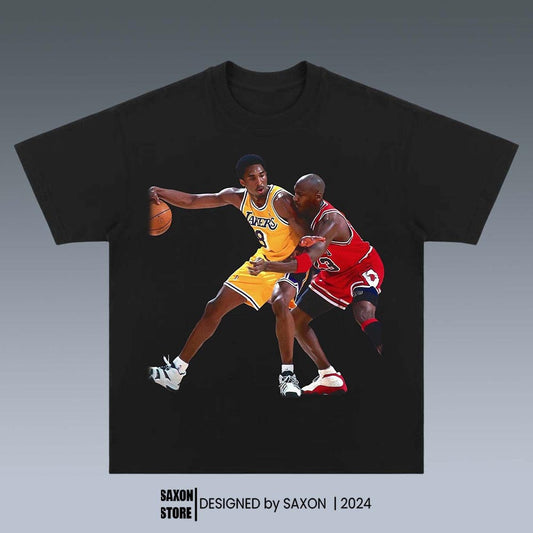 KOBE & MICHAEL JORDAN GRAPHIC TEE V1