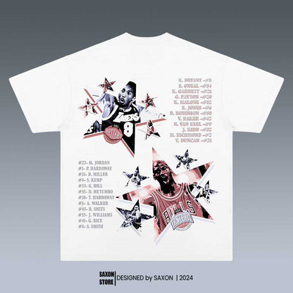 KOBE& MICHAEL JORDAN GRAPHIC TEE V1