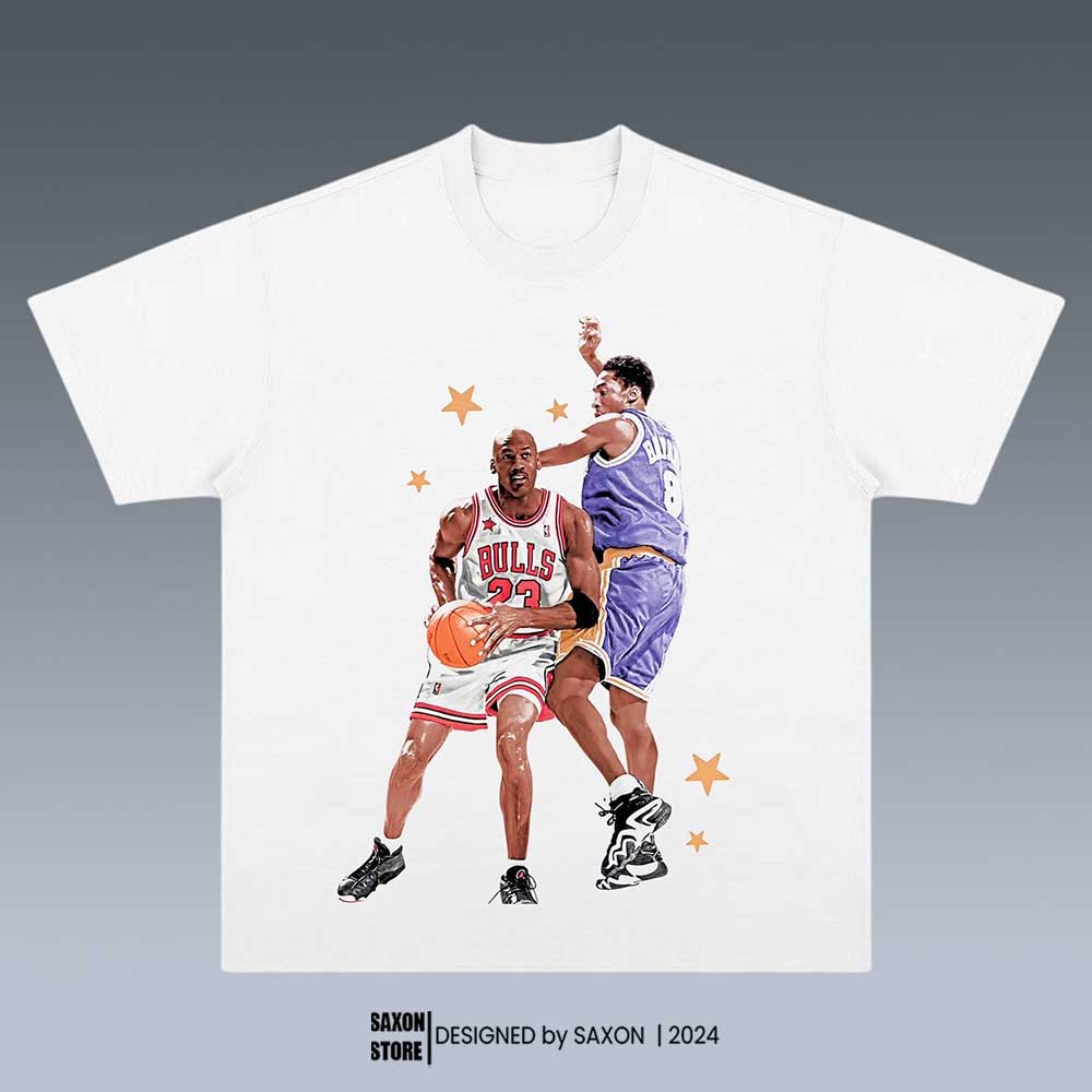 KOBE& MICHAEL JORDAN GRAPHIC TEE V1