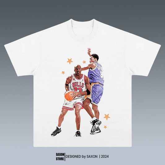 KOBE& MICHAEL JORDAN GRAPHIC TEE V1