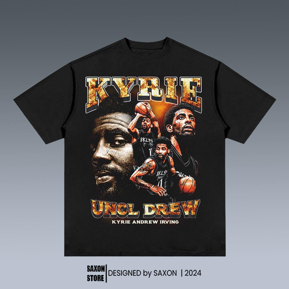 KYRIE IRVING& UNCLE DREW GRAPHIC TEE