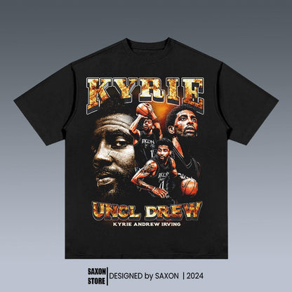 KYRIE IRVING& UNCLE DREW GRAPHIC TEE