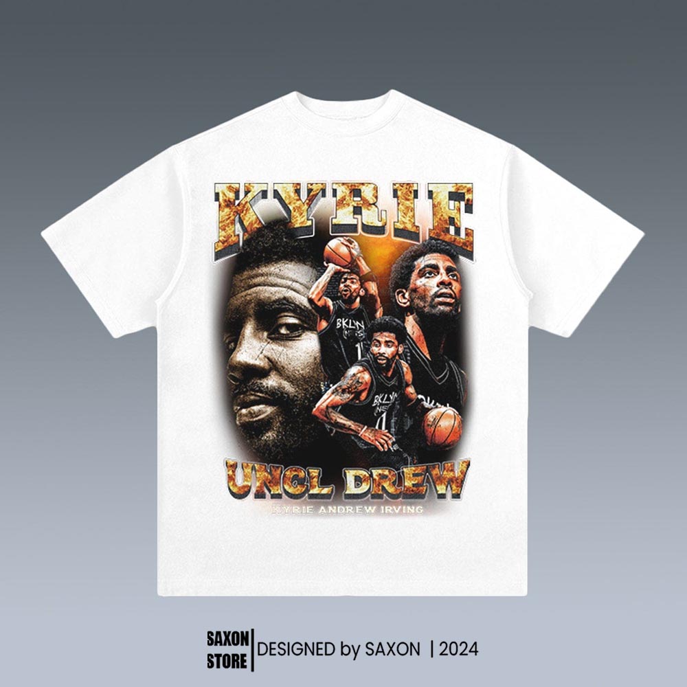 KYRIE IRVING& UNCLE DREW GRAPHIC TEE