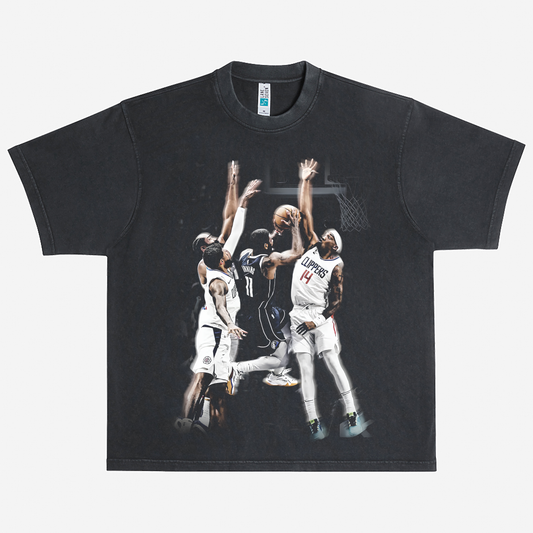 KYRIE IRVING VINTAGE Heavyweight Graphic Tee Shirt