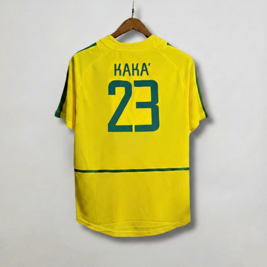 Kaka Brazil Home 2002 Jersey