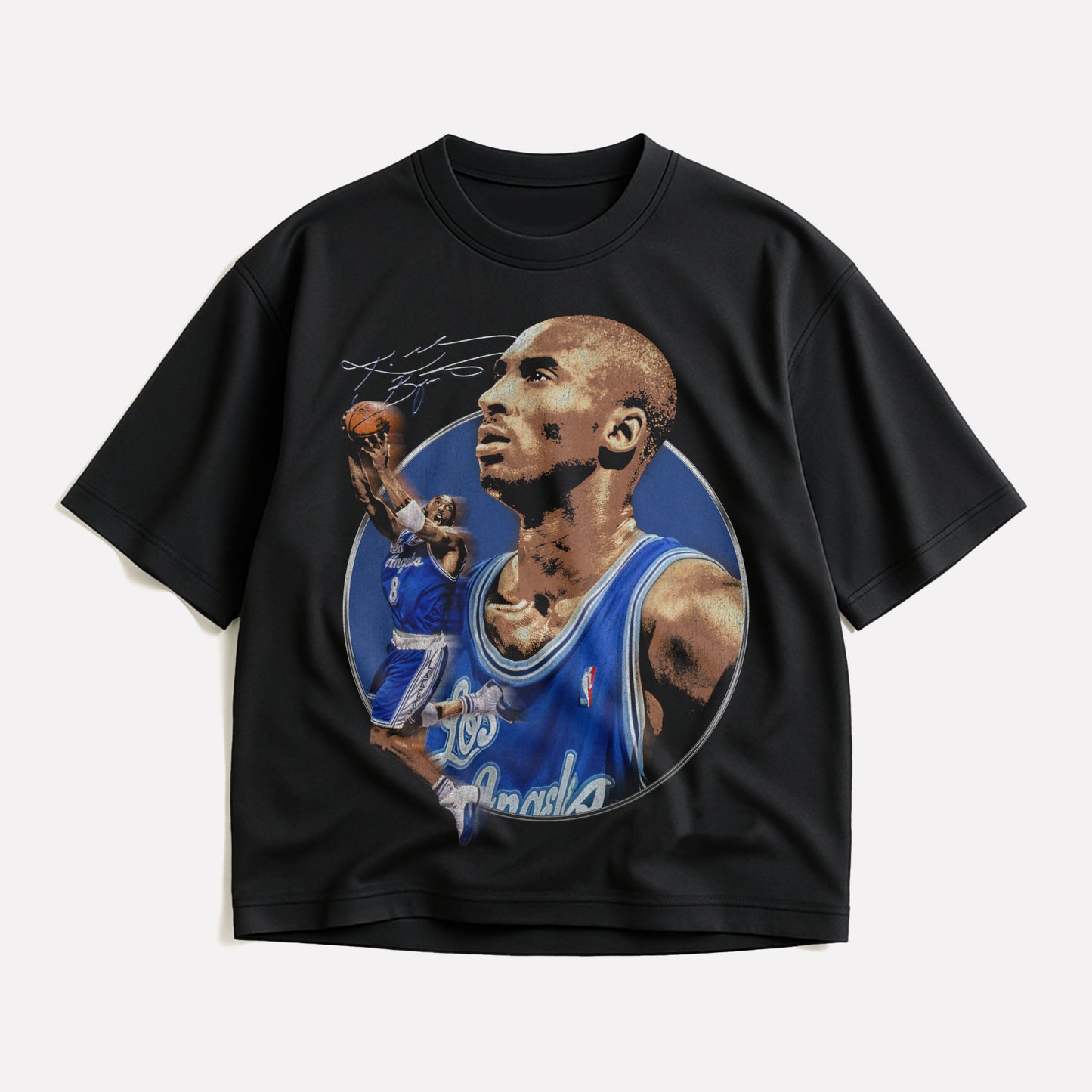 Kobe Bryant Graphic Tee Shirt - Vintage Los Angeles Retro Basketball Unisex