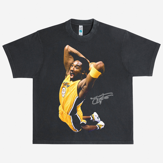 Kobe Bryant Slam Heavyweight Graphic Tee Shirt