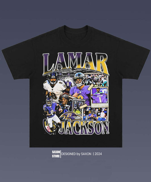 LAMAR JACKSON 1.1 TEE - AMERICAN FOOTBALL GRAPHIC TEE