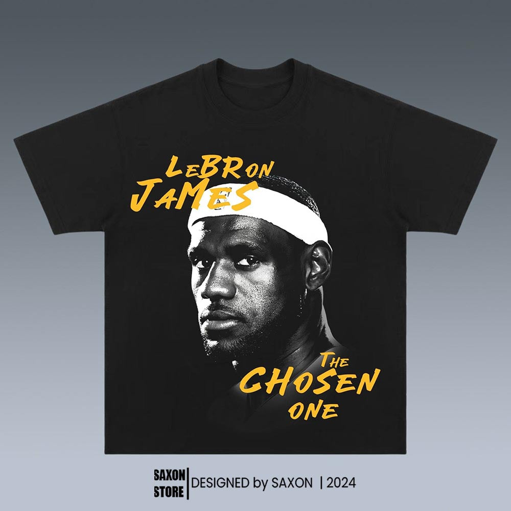 LEBRON JAMES-THE CHOSEN ONE GRAPHIC TEE