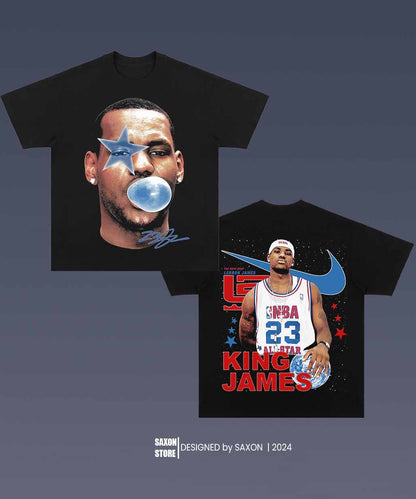 LEBRON JAMES BIG FACE GRAPHIC TEE
