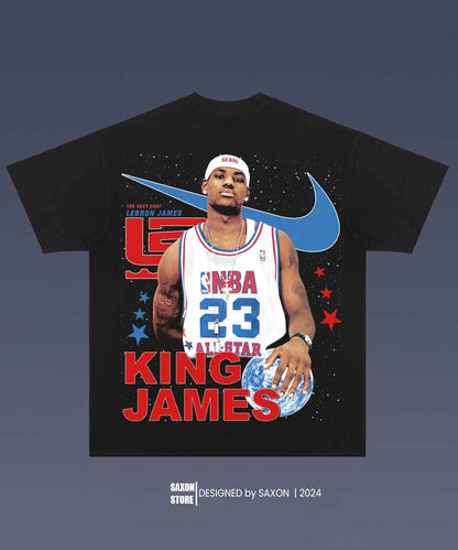 LEBRON JAMES BIG FACE GRAPHIC TEE
