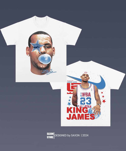 LEBRON JAMES BIG FACE GRAPHIC TEE