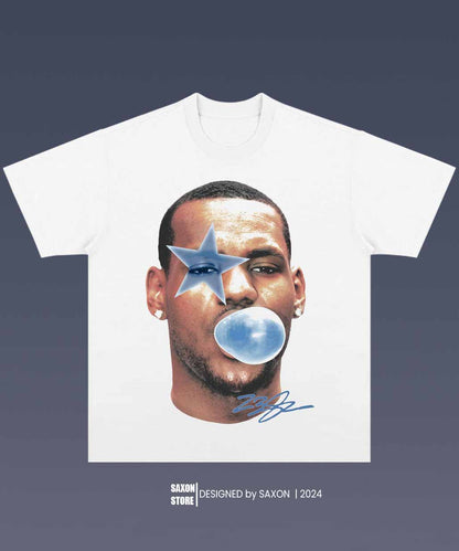 LEBRON JAMES BIG FACE GRAPHIC TEE
