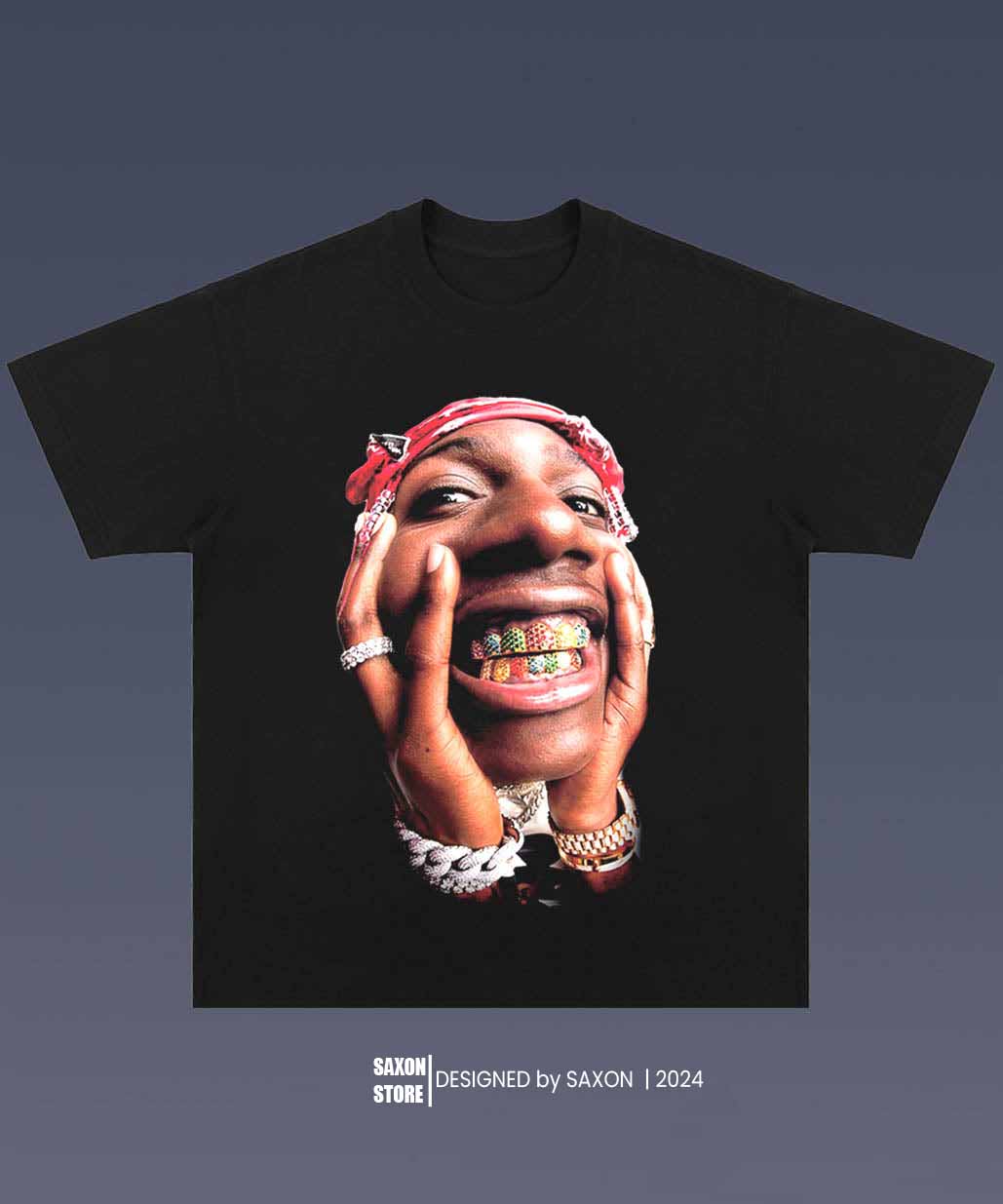 LIL YACHTY 1.3 BIG FACE GRAPHIC TEE