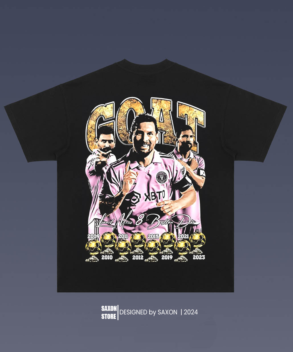 LIONEL MESSI 2.11 BIG FACE GRAPHIC TEE