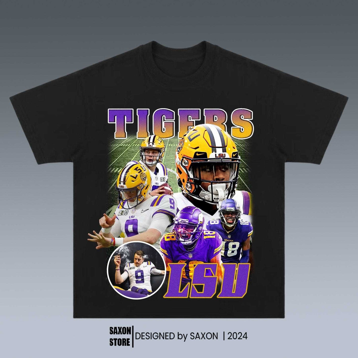 LSU TIGERS GRAPHIC TEE