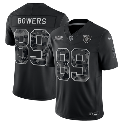 Las Vegas Raiders 2026 Salute to Service Stitched Limited Jersey - Black