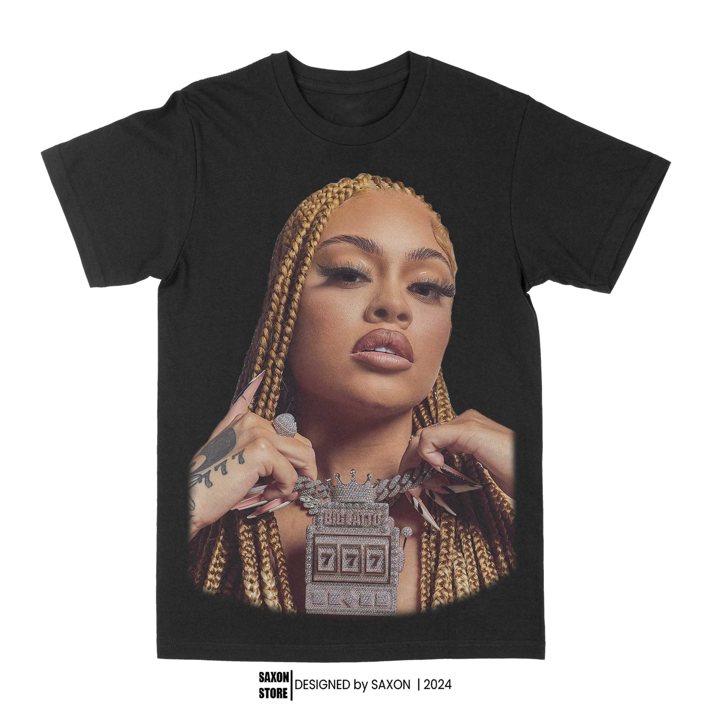 Latto "Big Face" Graphic Tee