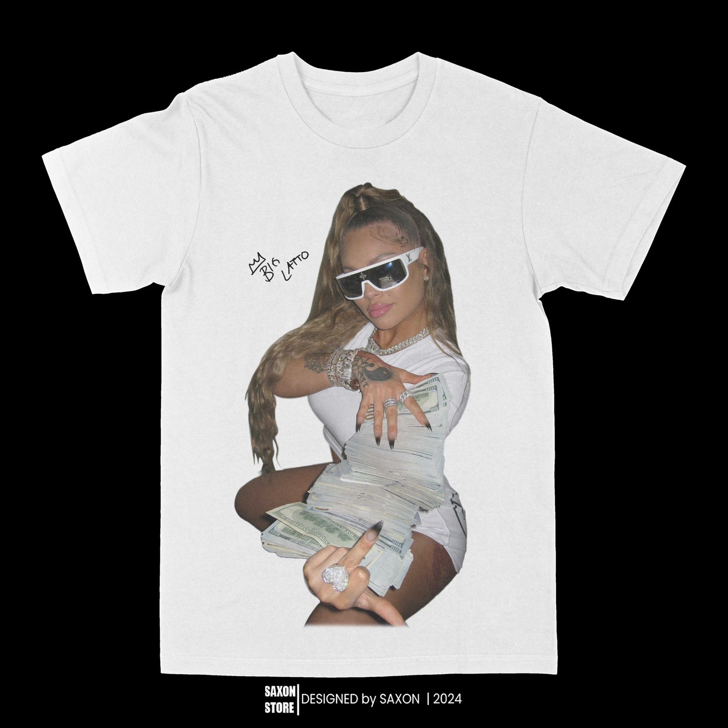 Latto "Racked Up" Graphic Tee