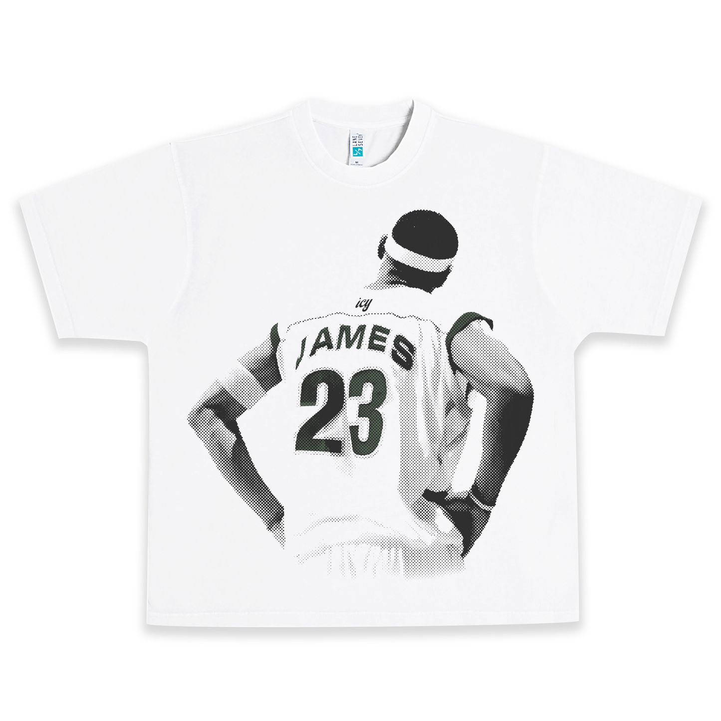 LeBron James 23 Heavyweight Graphic Tee Shirt