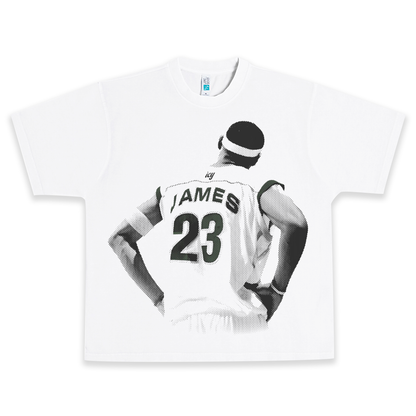 LeBron James 23 Heavyweight Graphic Tee Shirt