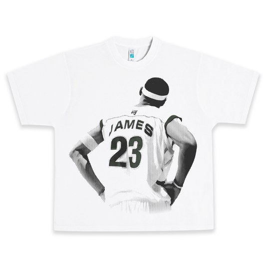 LeBron James 23 Heavyweight Graphic Tee Shirt