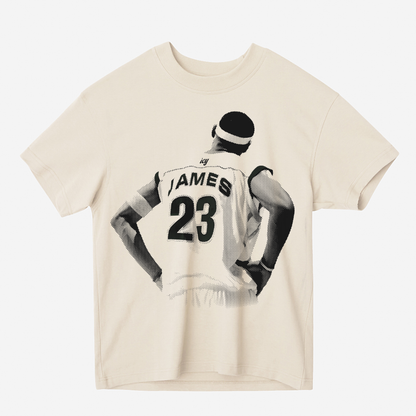 LeBron James 23 Heavyweight Graphic Tee Shirt