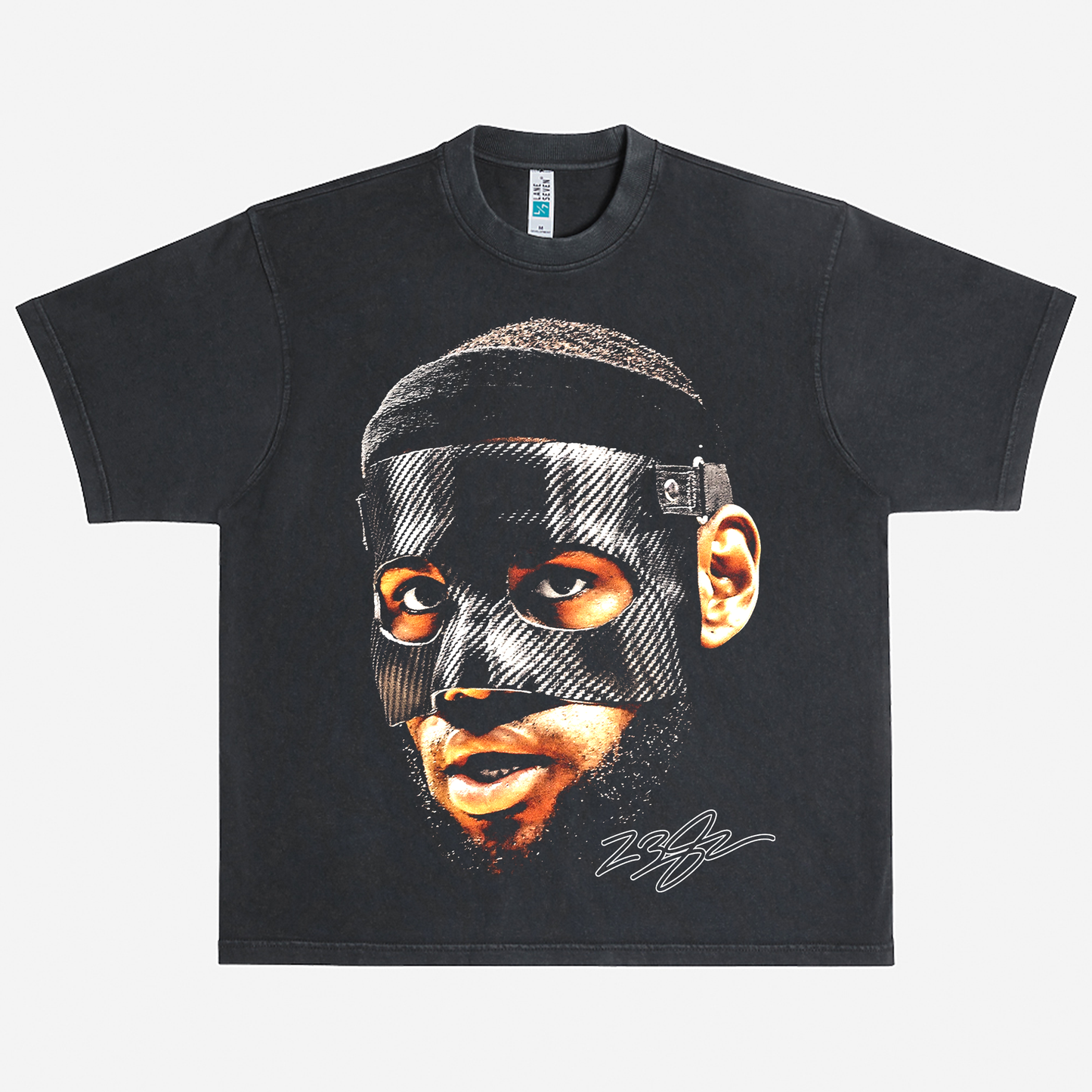 LeBron James Masked Heavyweight Graphic Tee Shirt