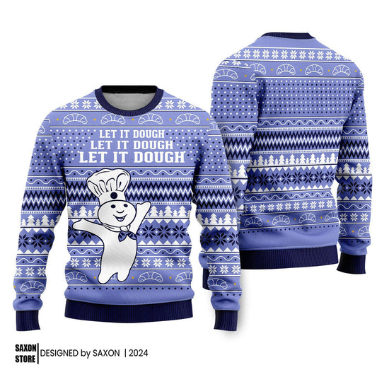 Let It Dough Ugly Christmas Sweater