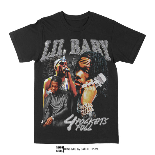 Lil Baby "4 Pockets Full" Graphic Tee