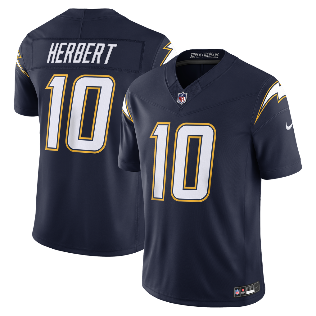 Los Angeles Chargers Alternate Super Chargers Vapor F.U.S.E. Stitched Limited Jersey 2026 - Navy