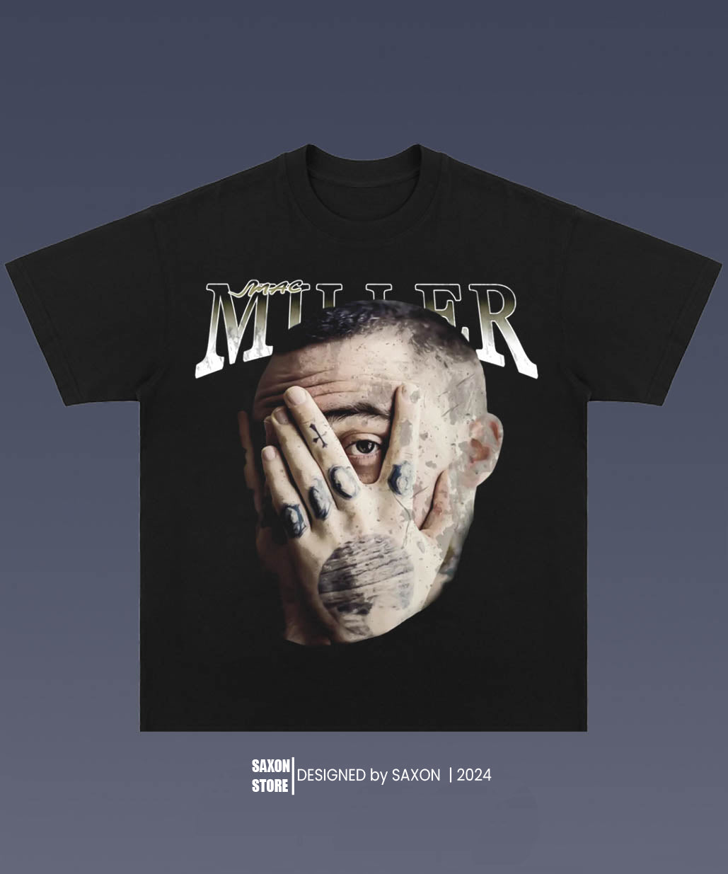 MAC MILLER 2.9 BIG FACE GRAPHIC TEE