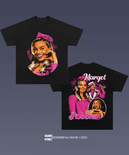 MARGOT ROBBIE TEE 1.0 BIG FACE GRAPHIC TEE