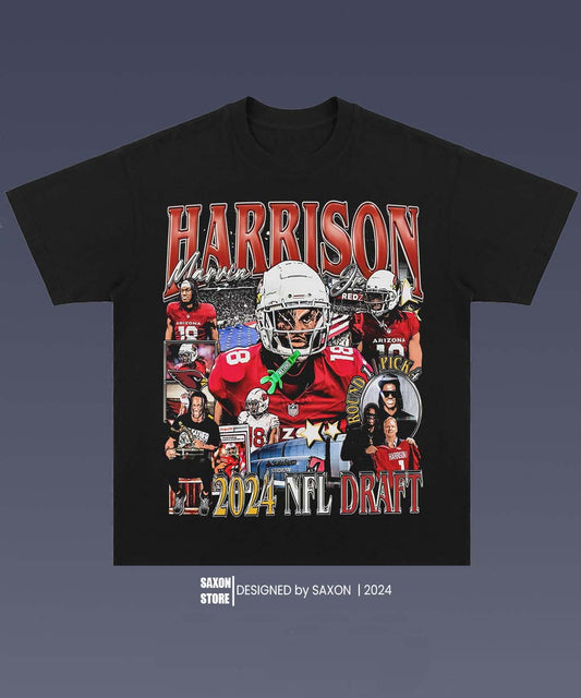MARVIN HARRISON JR 1.1 TEE - AMERICAN FOOTBALL GRAPHIC TEE