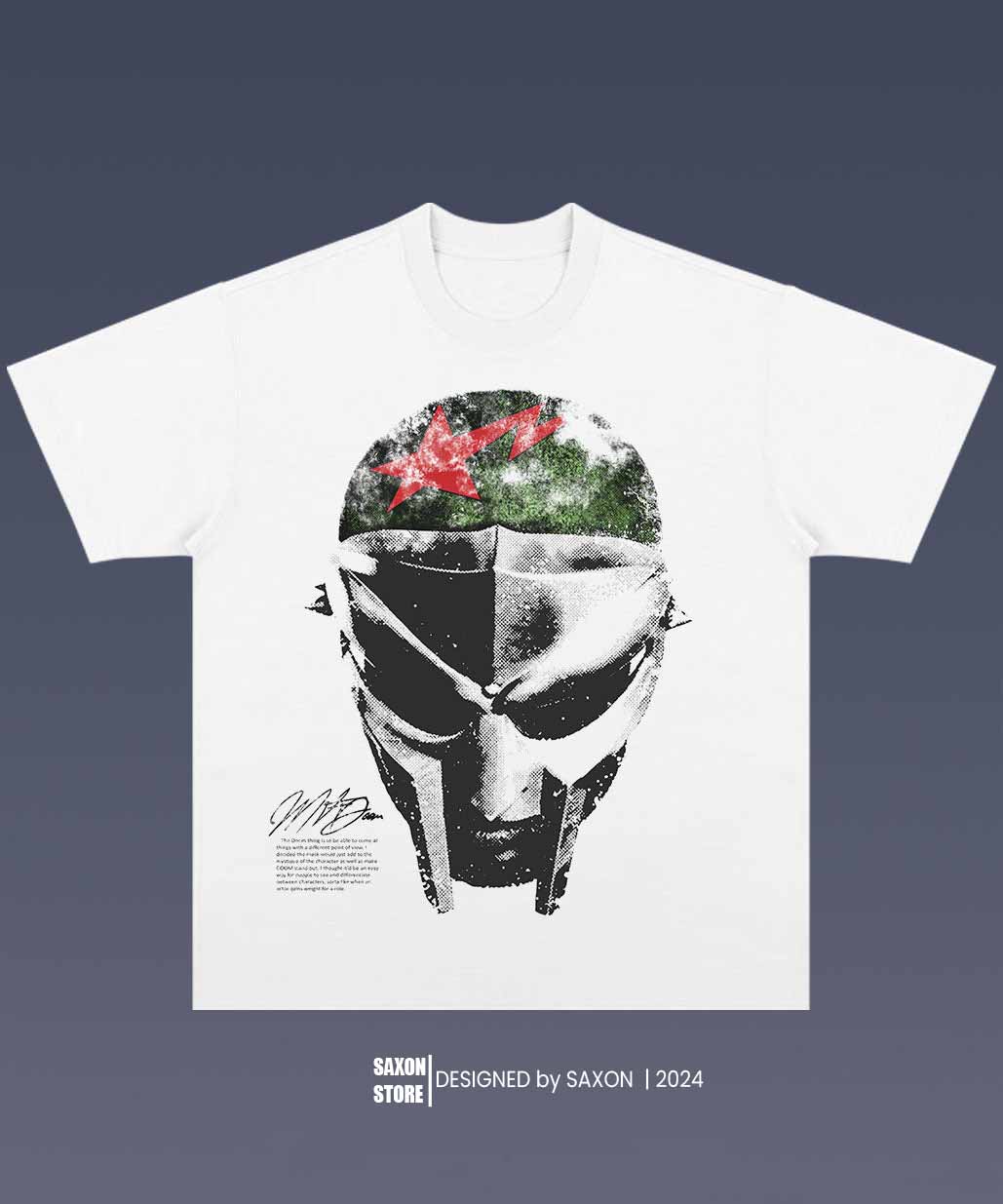 MF DOOM BIG FACE GRAPHIC TEE