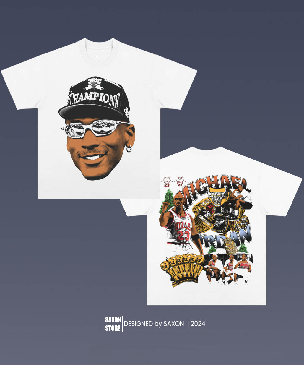 MICHAEL JORDAN 11.59 BIG FACE GRAPHIC TEE
