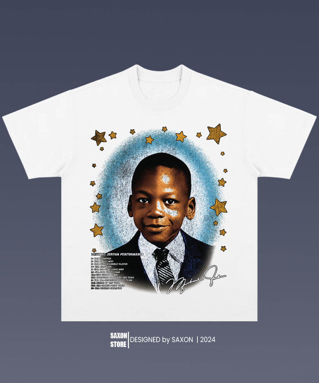 MICHAEL JORDAN 11.65 BIG FACE GRAPHIC TEE