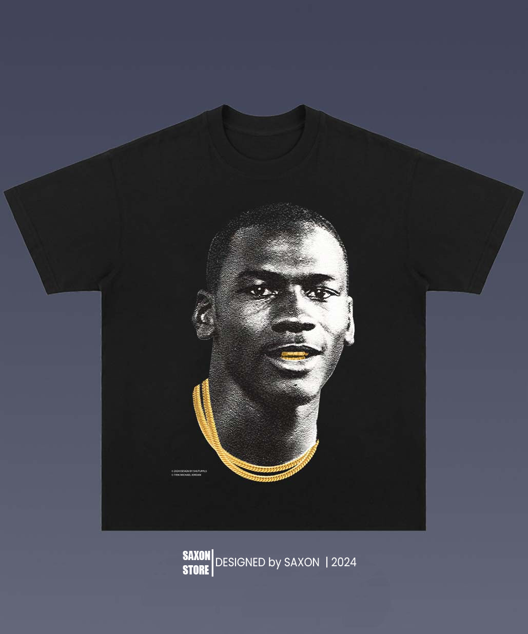MICHAEL JORDAN 12.43 BIG FACE GRAPHIC TEE