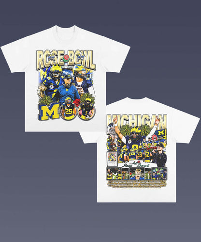 MICHIGAN - ROSE BOWL 1.0 TEE