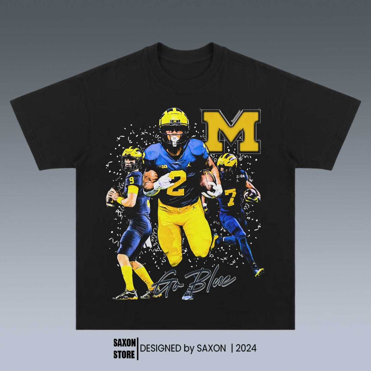 MICHIGAN WOLVERINES GRAPHIC TEE
