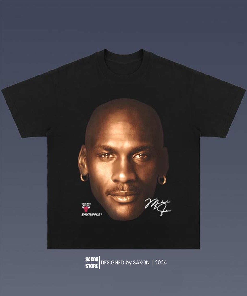 MJ Michael Jordan 1.3 BIG FACE GRAPHIC TEE