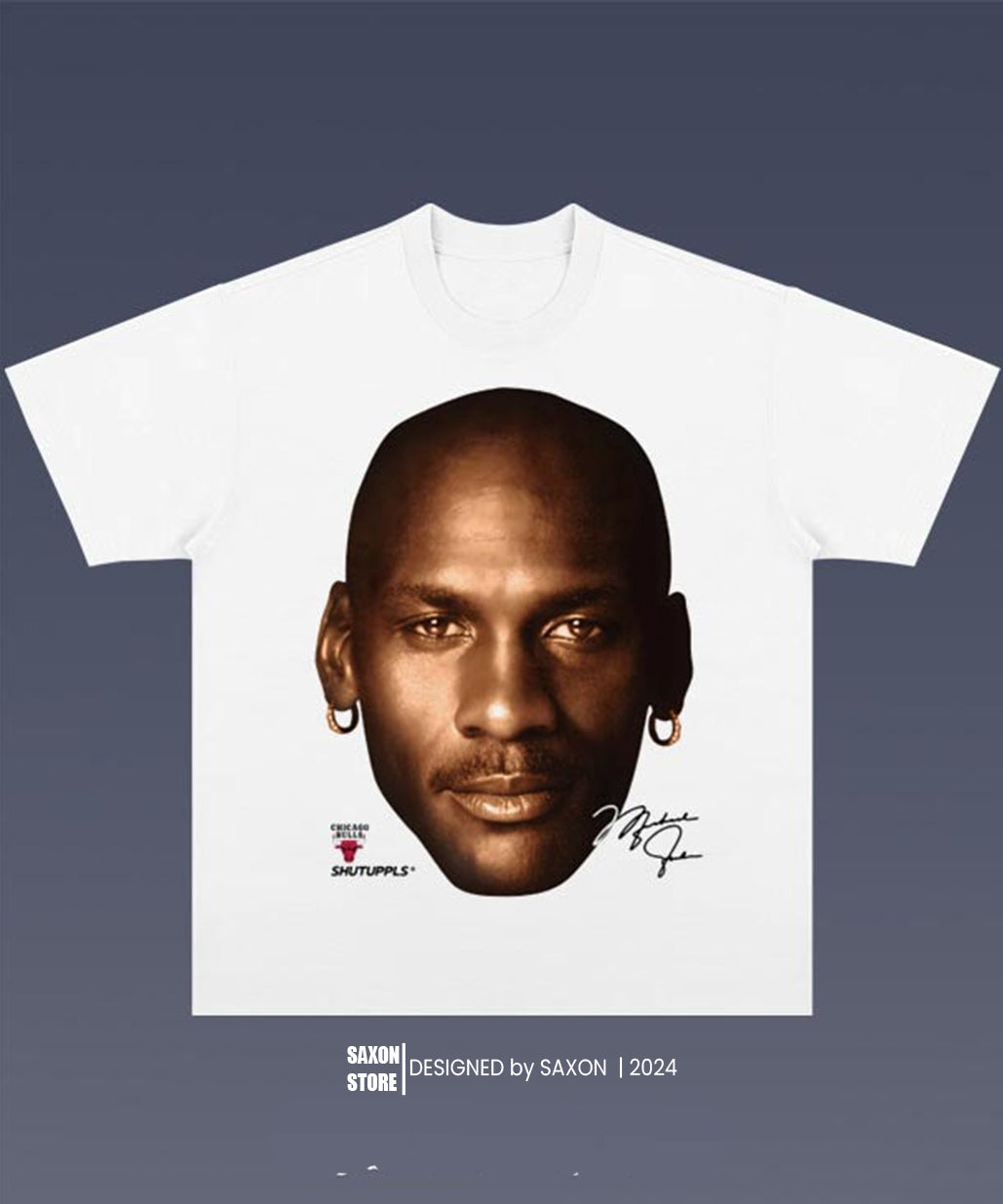 MJ Michael Jordan 1.3 BIG FACE GRAPHIC TEE