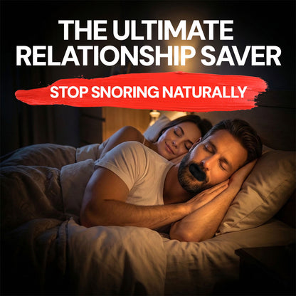 Saxon Anti-Snoring Mouth Tape for Sleep - Hypoallergenic Sleep Strips for Nose Breathing, 30 Count