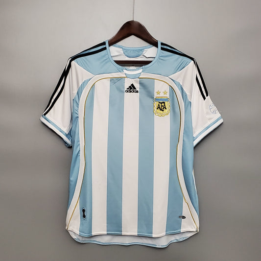 Argentina Home Jersey 2006 World Cup