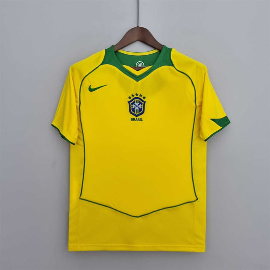 Ronaldinho Brazil Home Jersey 2004