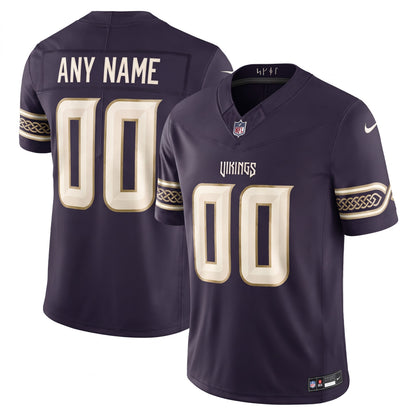 Minnesota Vikings 2026 Rivalries Collection Stitched Limited Jersey – Purple